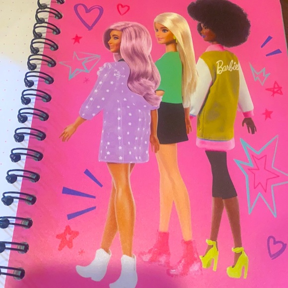 Barbie Tab spiral journal - Picture 2 of 5